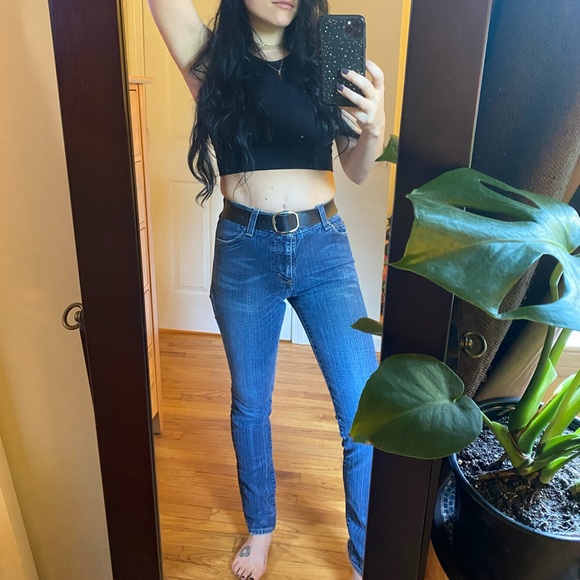 VINTAGE LEVIS Original Jeans Super Skinny 510 W30 L32 - Picture 2 of 10